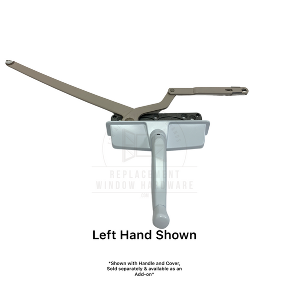 Truth Entry Guard Dual Arm Operator (4 7/16" Shorter Arm, Offset Up, Bottom Clip)