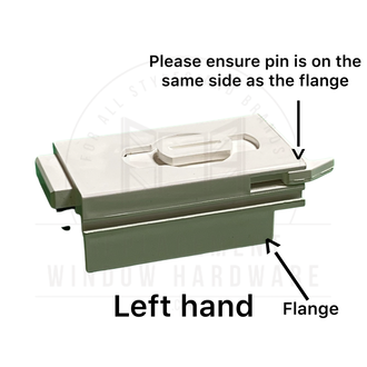 Plastmo Tilt Latch (Flange-side Pin) - 0