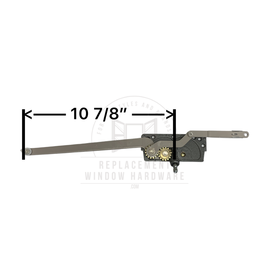 Truth Entry Guard Dual Arm Operator (4 7/16" Shorter Arm, Offset Up, Bottom Clip)