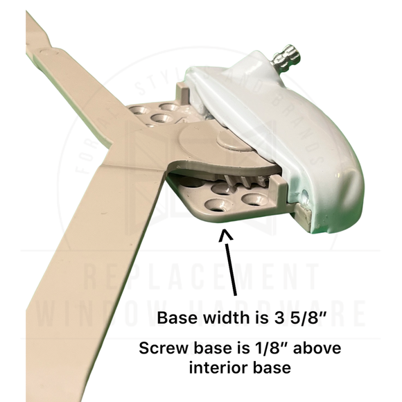 Window Roto Operator Handle Adapter Roto Dual Arm Operator | Replacementwindowhardware.com